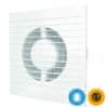 AKVAVENT Ugoden kopalniški ventilator fi 100 mm z mušjo mrežo in loputo, E 100 S C