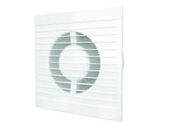 AKVAVENT Ugoden kopalniški ventilator fi 100 mm z mušjo mrežo in loputo, E 100 S C