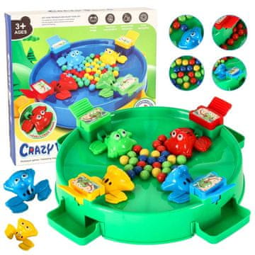 Northix Jumping frogs arkadna igra za 4 igralce
