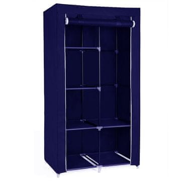 Northix Herzberg HG-8010: Omara za shranjevanje - majhna modra