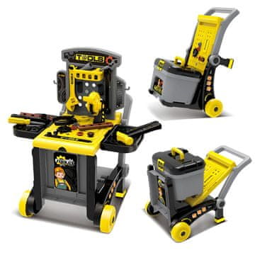Northix DIY delavnica za otroke 3v1 z orodjem, zložljiva