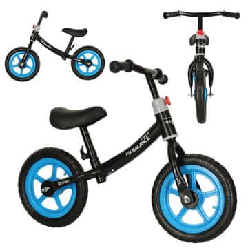 Northix Črno in modro tekaško kolo Trike Fix Balance