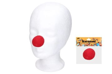 Pena za klovnovski nos 5 cm v vrečki karneval