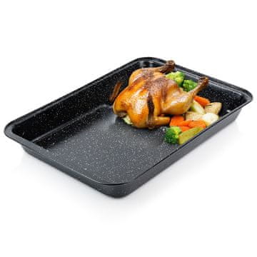 Northix Pekač iz granita 47,5x32x5,5 cm