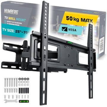 Northix TV nosilec 25-70 inčev Humberg 50 kg