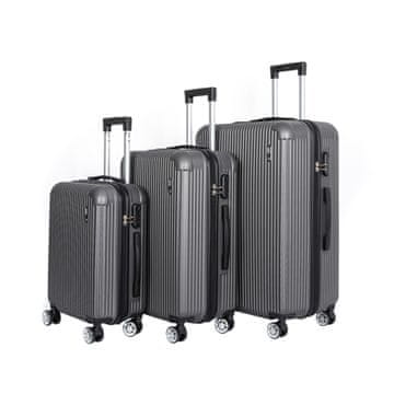 Aga Travel Komplet potovalnih kovčkov MR4652 Siva