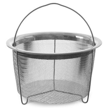 Northix Jeklena košara za pomfrit 21,5x13 cm