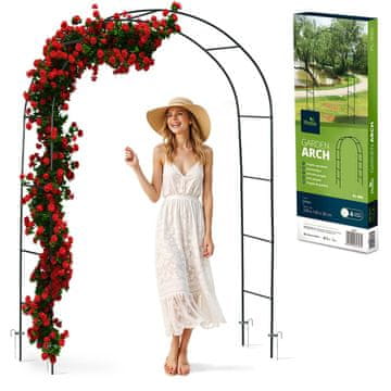 Northix Vrtna pergola lok 240 cm Plonos PL-990