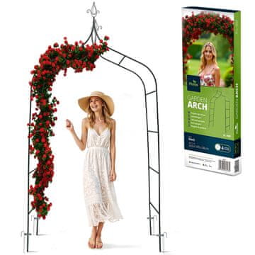 Northix Vrtna pergola lok 265 cm Plonos PL-991