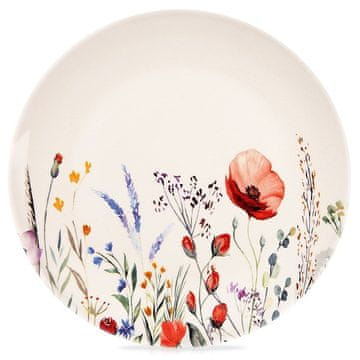 Northix Jedilni krožnik iz porcelana MAKI 27 cm