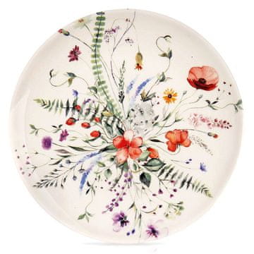 Northix Porcelanasti desertni krožnik MAKI 20,5 cm