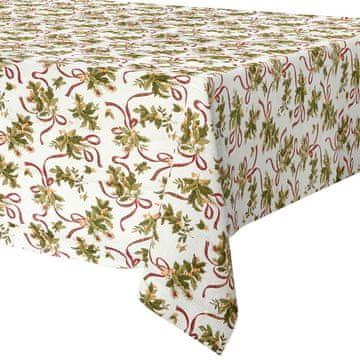 Northix Božični prt odporen na madeže 180x130 cm