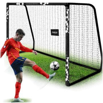 Northix Nogometni gol 300 x 200 x 120 cm NS-472 šesterokotnik