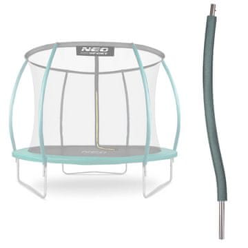Northix Spodnja opora za trampolin tipa C 8-14 ft zelena Neo-Sport