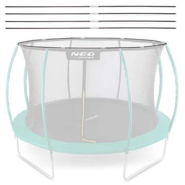 Northix Mrežni obroč za trampolin tip C 252 cm 8 ft Neo-sport