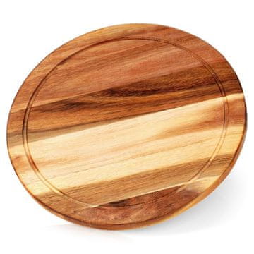 Northix Lesena deska za rezanje in serviranje 30 cm