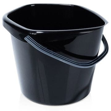 Northix Črno plastično vedro 10 l