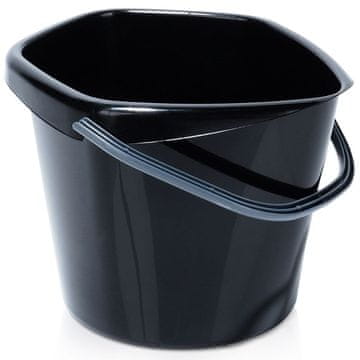 Northix Črno plastično vedro 5 l