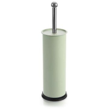 Northix WC ščetka s stojalom kovinska zelena GREENISH 10x38,5 cm