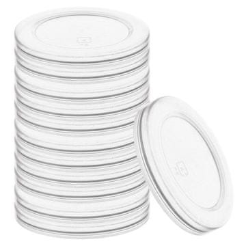 Northix Pokrov za kozarec jogurta 6,2 cm 12 kos.