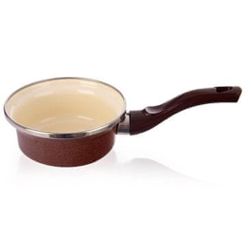 Northix RJAVA emajlirana kozica 12 cm, 350 ml