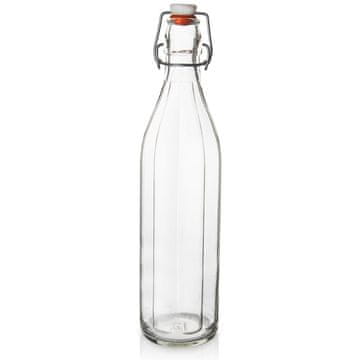 Northix Steklenica s klips steklom 1 l