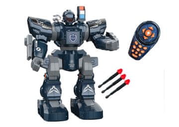 Robot Policijsko streljanje z učinki RC daljinski upravljalnik 38 cm
