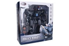 Robot Policijsko streljanje z učinki RC daljinski upravljalnik 38 cm
