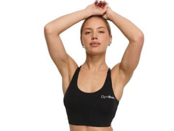 GymBeam Ženski športni nedrček BEAT črn