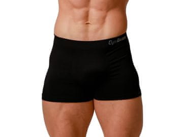 GymBeam Moške brezšivne boksarice Seamless 2Pack črne