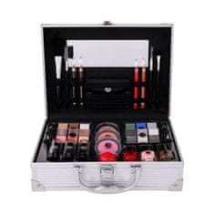 2K Cosmetics All About Beauty Train Case darilni set popolna makeup paletka za ženske