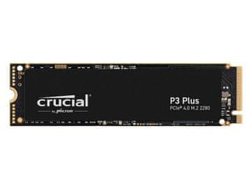 Crucial SSD 4TB M.2 80mm PCI-e 4.0 x4 NVMe, 3D NAND, CRUCIAL P3 Plus (CT4000P3PSSD8)