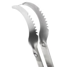 Northix Jekleni rezalnik za lubenice 3,5x21 cm