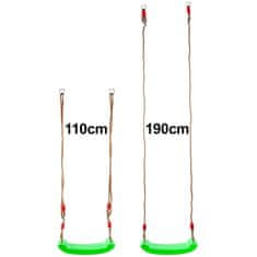 Northix Vrtna gugalnica za otroke 42x17 cm