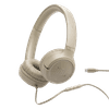 JBL Tune 530C naglavne slušalke, žične, USB-C, bež (JBLT530CBEG)