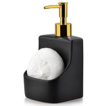 Northix Dozirnik detergenta 400 ml z držalom za gobo in setom gobic