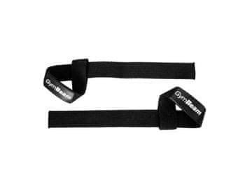 GymBeam Trakovi za dvigovanje Essential Black