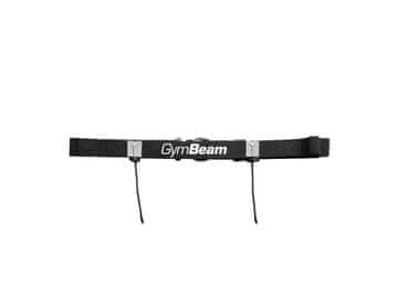 GymBeam Tekaški pas za štartno številko Black