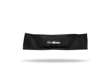GymBeam Tekaški pas Compact Black z žepom na zadrgo