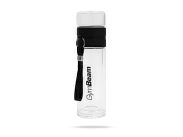 GymBeam Steklenička Infuser 400 ml s cedilom