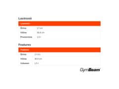 GymBeam Hidracijski meh s cevko in ustnikom 1,5 l