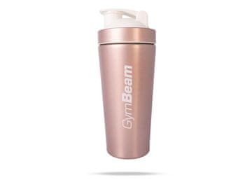 GymBeam Shaker Steel Rose Gold 750 ml
