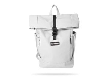 GymBeam Nahrbtnik Rolltop White s prostornino 30 l