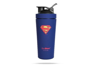 GymBeam Jekleni shaker Superman™ 750 ml z vgrajenim cedilom