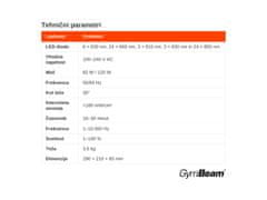 GymBeam Panel za terapijo z rdečo svetlobo s 5 valovnimi dolžinami