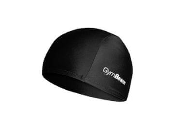GymBeam Plavalna kapa Comfort Black iz elastičnega blaga