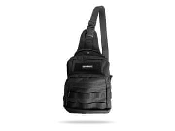 GymBeam Torbica čez ramo Tactical Black s sistemom MOLLE, 3 l