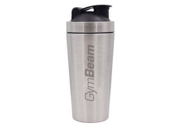 GymBeam Shaker Steel iz nerjavečega jekla 750 ml