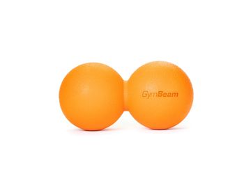 GymBeam Masažni pripomoček DuoRoll Orange iz dveh kroglic