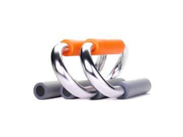 GymBeam Ročke za sklece Push Up Bar Steel v obliki črke S